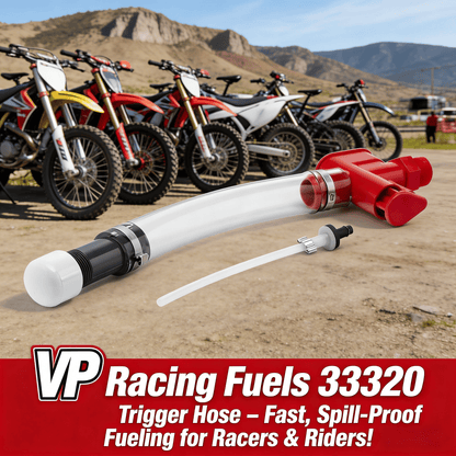 VP Racing Fuels 33320 Trigger Hose – Fast. Spill-Proof Fueling for Racers & Riders!