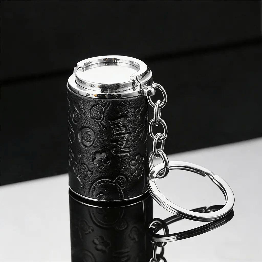 Mini coin storage keychain product detail image
