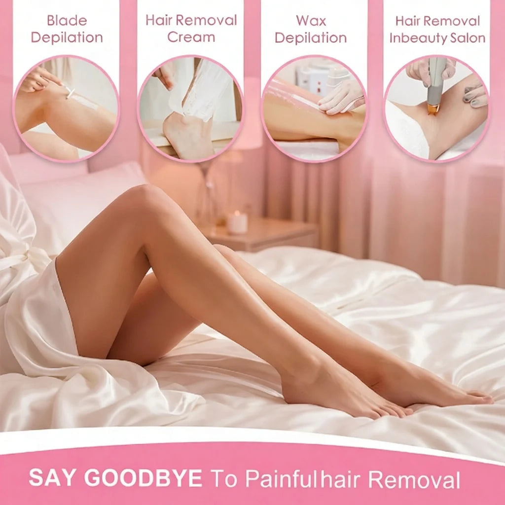 ✨50% OFF NOW! Palm‑Fit Hair Eraser for Quick At‑Home Grooming. Painless Crystal Hair Remover. Eco‑Friendly Reusable Physical Hair Removal Tool for Legs. Arms & Body