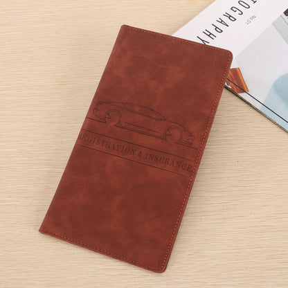 🚘Never Dig Through Your Glove Box Again – Car Registration & Insurance Card Holder
