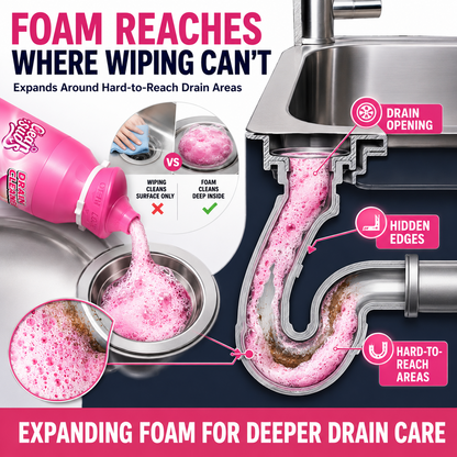 Foaming Sink Drain Cleaner & Deodorizer