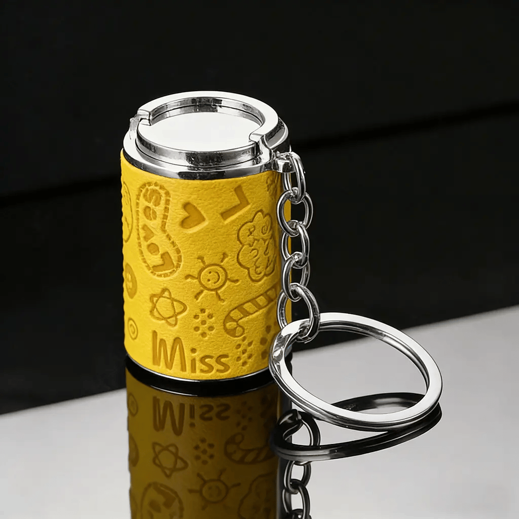 Mini coin storage keychain product detail image