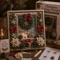 Christmas Cottage Window