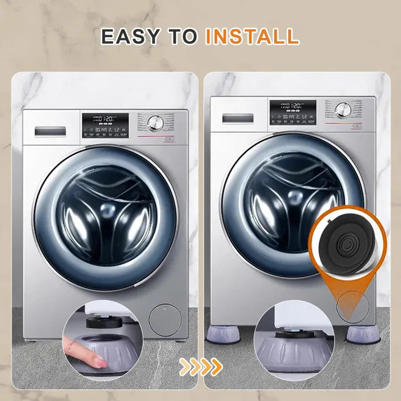 💧 Half Price Today – Keep Your Washer Stable & Protect Your Floors with Anti-Vibration Pads