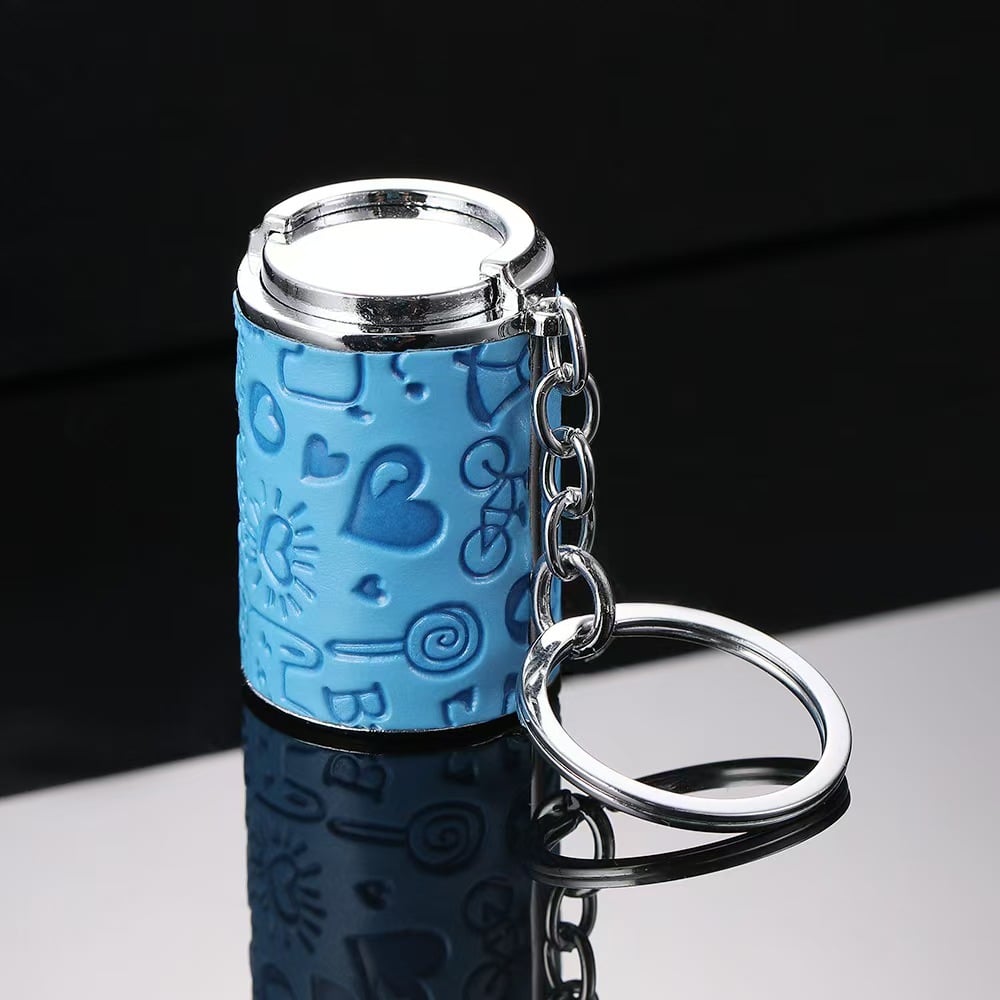 Mini coin storage keychain product detail image