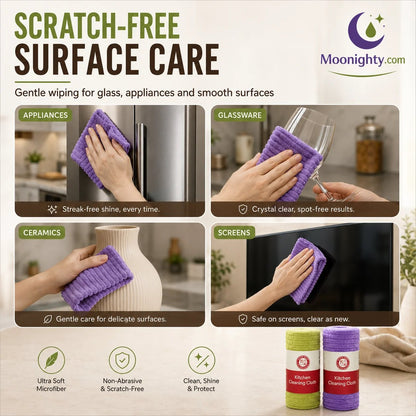💯 Multipurpose Reusable Tear-Off Cleaning Cloth Roll