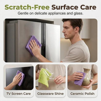 💯 Multipurpose Reusable Tear-Off Cleaning Cloth Roll