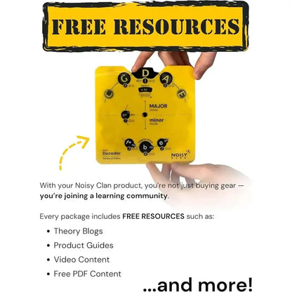 🎵Circle of Fifths Decoder Set – Learn Music Theory Faster with a 36-Page Workbook