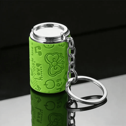 Mini coin storage keychain product detail image