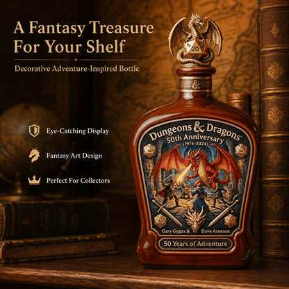 Dungeons & Dragons 50th Anniversary Decanter Bottle