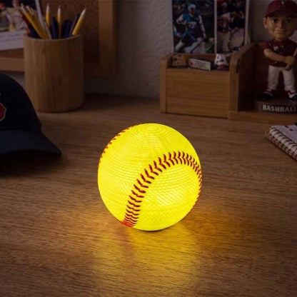 Last Day 50% OFF - Baseball Night Light Gift customer review image for baseball gift