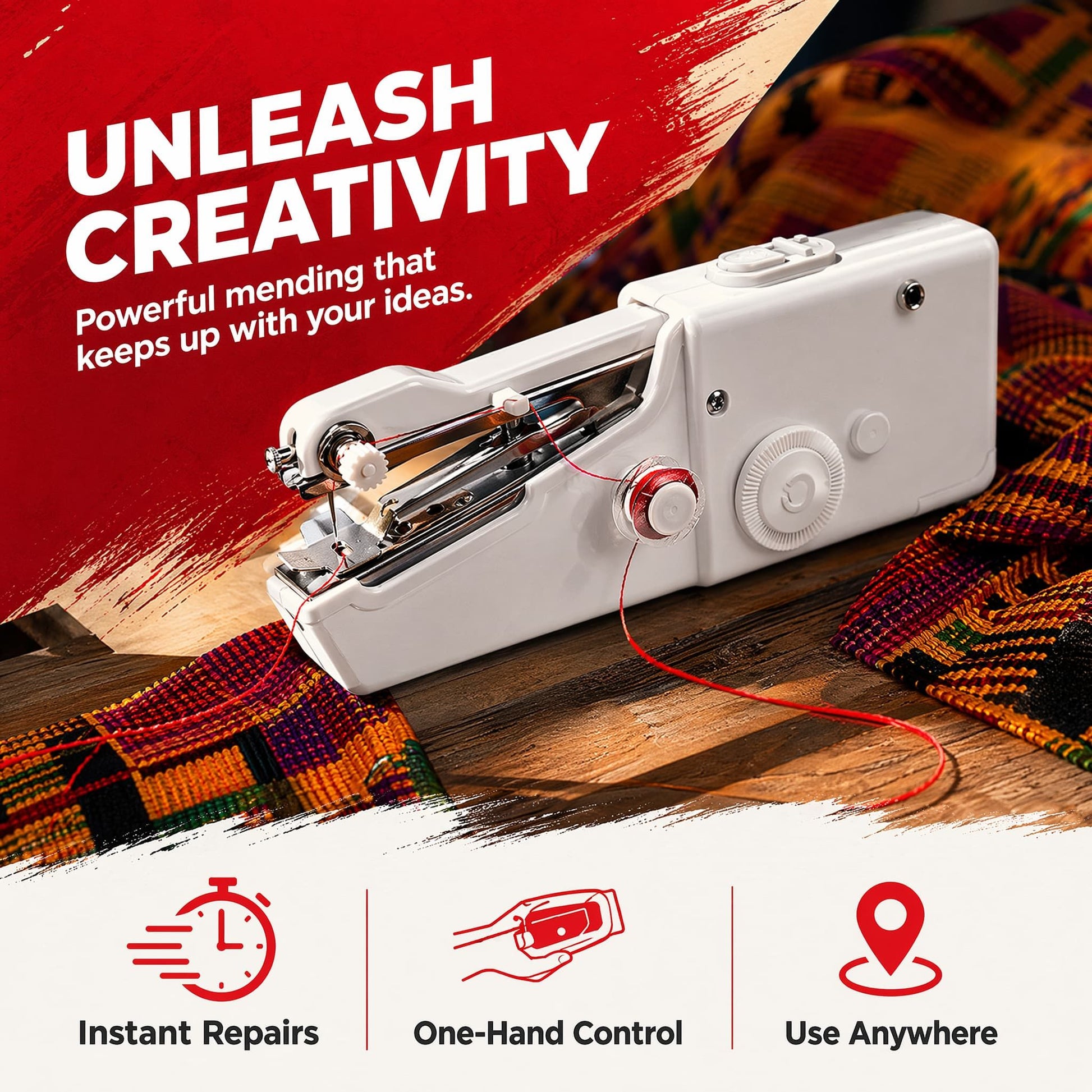 Mini sewing machine kit accessories