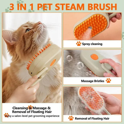 Pet Steam Brush