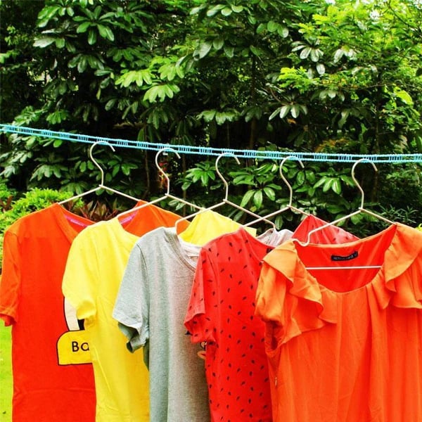 🔥 Buy 1 Get 1 Free – Portable Windproof Clothesline for Travel, Camping & Small Spaces
