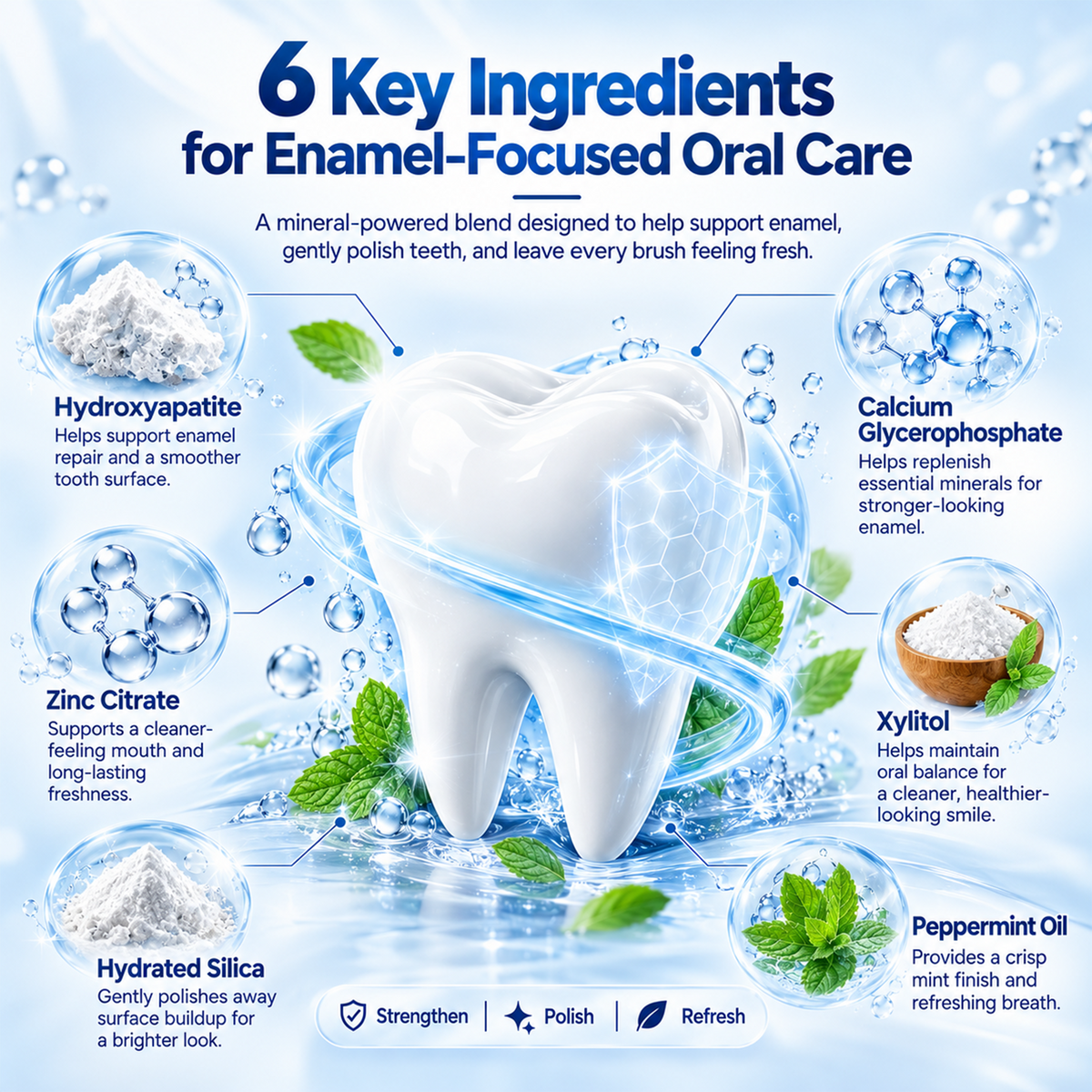 ENAMEL RENEWAL MINERAL TOOTH POWDER