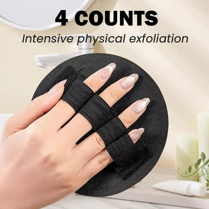 Say Goodbye to Rough, Dull Skin with This Gentle Soft Rubber Shower Scrubber Set