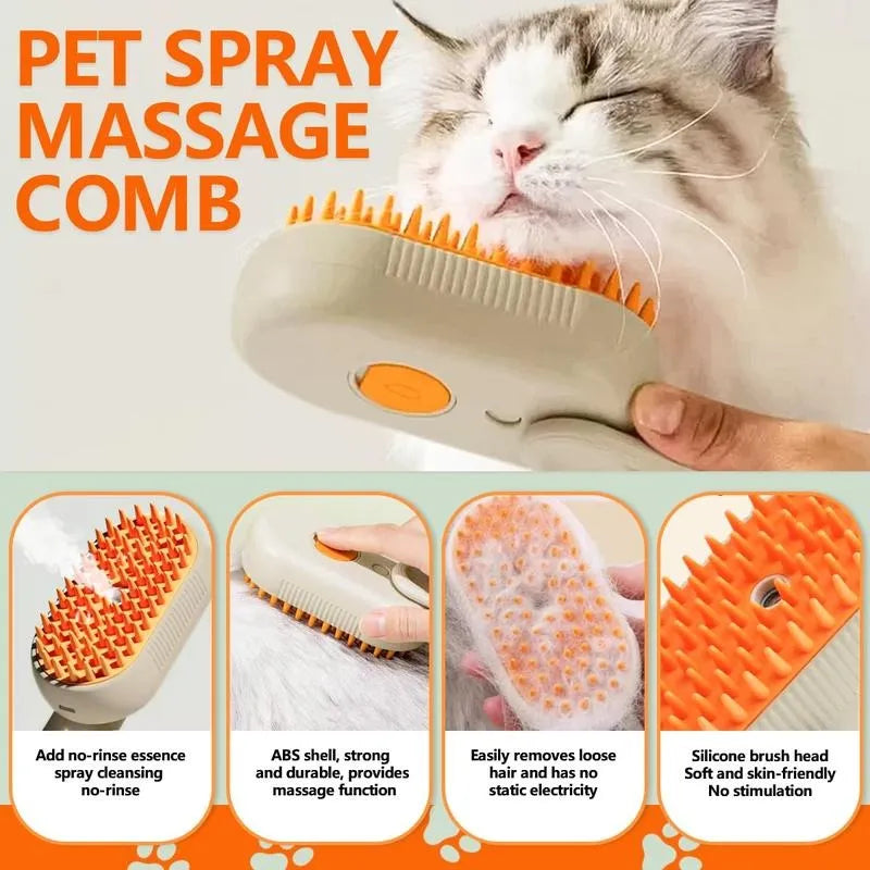Pet Steam Brush