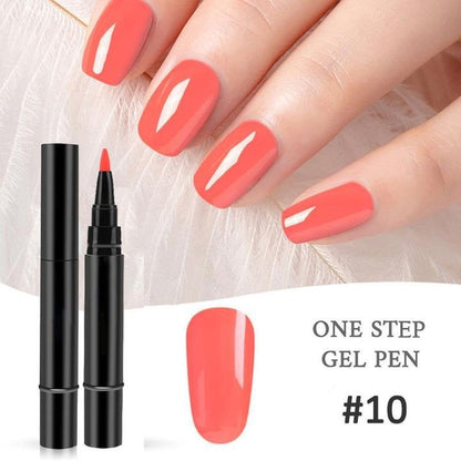✨ The Viral One Step Nail Gel Pen Deal – BOGO + Free Mini UV Nail Lamp 💡