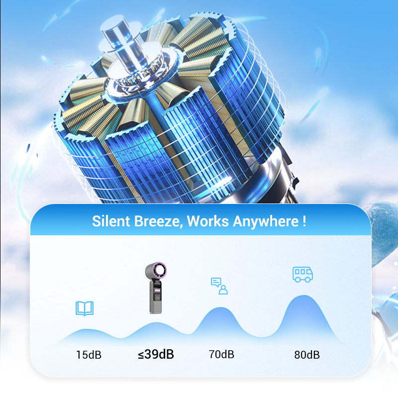 🔥Mini Ice Cold Fan for Instant Summer Relief❄️❄️