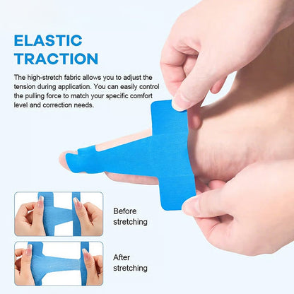 👣 Pre-Cut Bunion Relief Tape for All-Day Comfort