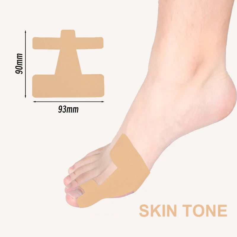 👣 Pre-Cut Bunion Relief Tape for All-Day Comfort