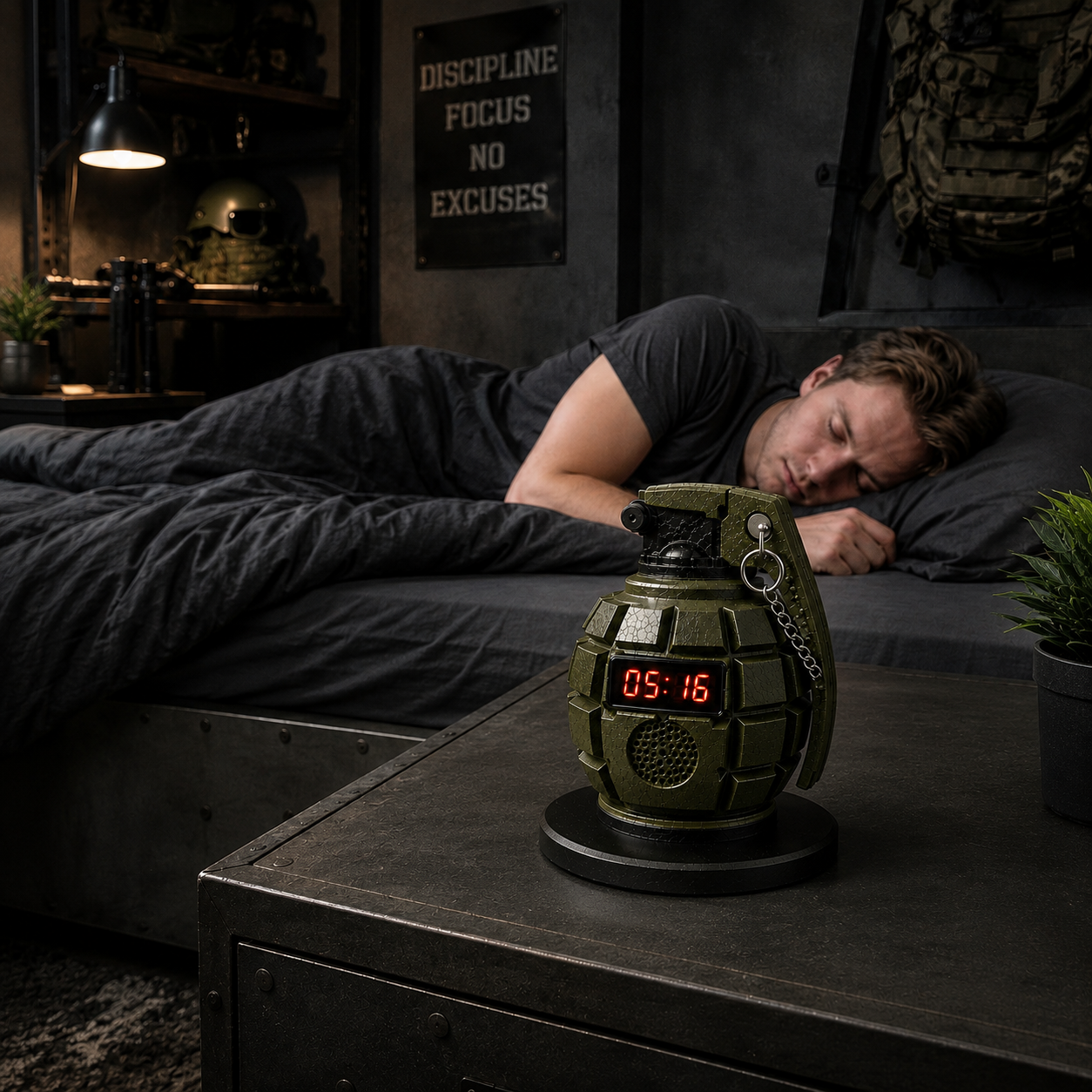 Veteran’s Reveille™ Tactical Alarm Clock