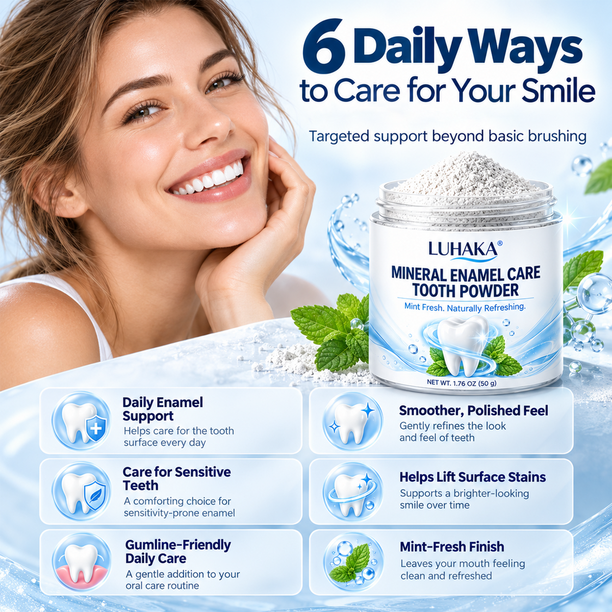 ENAMEL RENEWAL MINERAL TOOTH POWDER