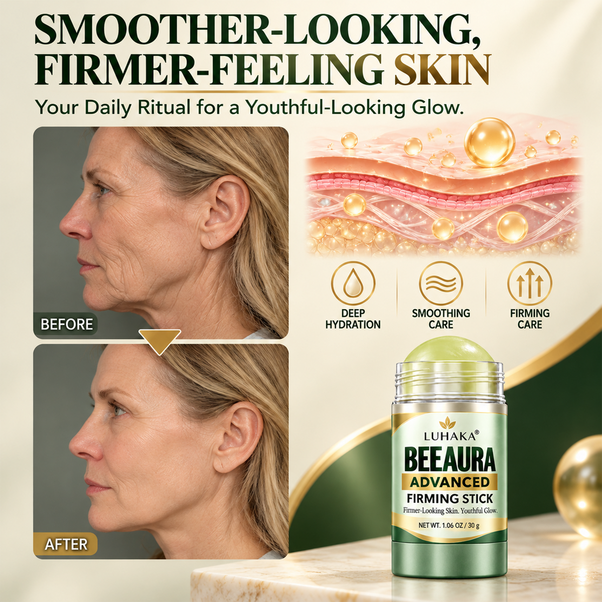 LUHAKA® BeeAura Advanced Firming Stick