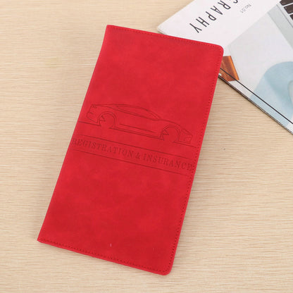 🚘Never Dig Through Your Glove Box Again – Car Registration & Insurance Card Holder