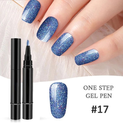 ✨ The Viral One Step Nail Gel Pen Deal – BOGO + Free Mini UV Nail Lamp 💡