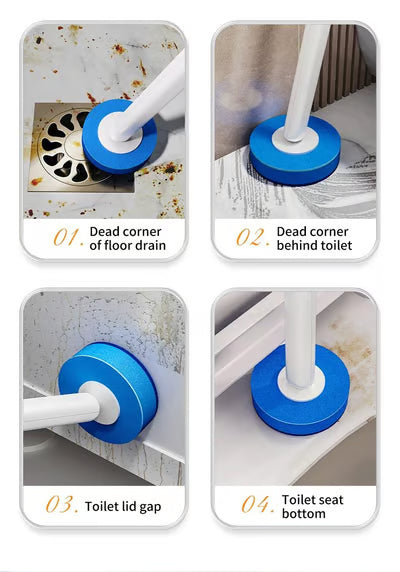 🔥LAST DAY SALE ＄16.99!!⚡50K+ SOLD!🚽💦Hands-Free Cleaning Gadget🧽Disposable toilet cleaning tool💦