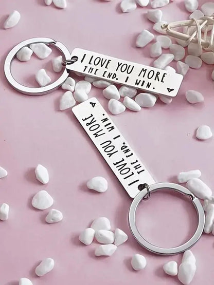 🔑 Buy 2 Get 1 FREE – Upgrade Your Keys with a Stylish Slogan Bar Keychain