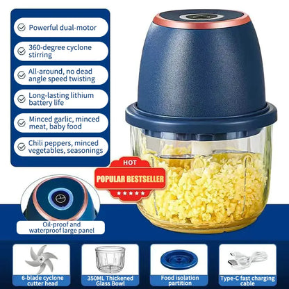 🔥 Half Price Deal! Electric Garlic Chopper That Saves Time in the Kitchen