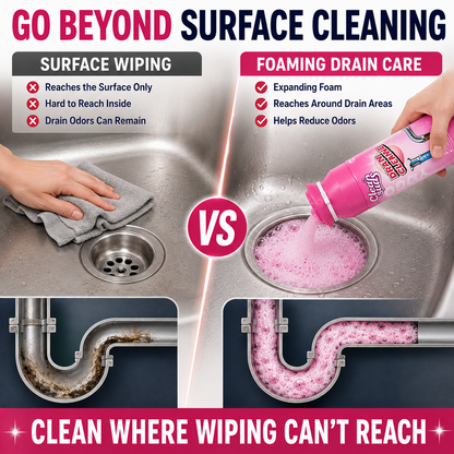Foaming Sink Drain Cleaner & Deodorizer