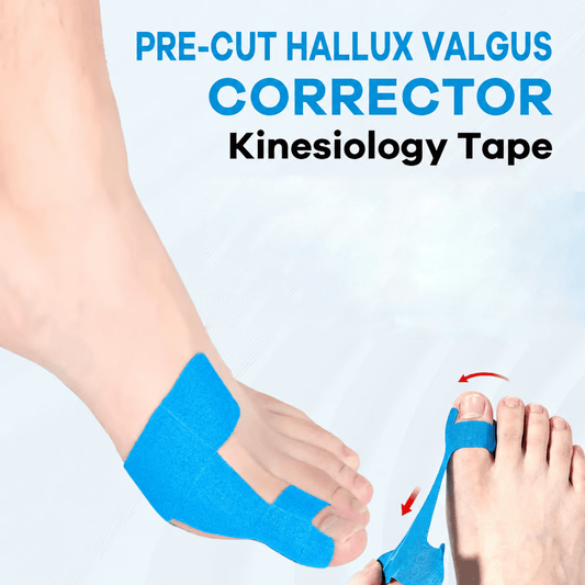 👣 Pre-Cut Bunion Relief Tape for All-Day Comfort