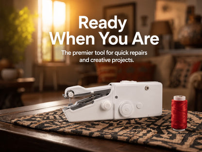 Mini sewing machine detail image