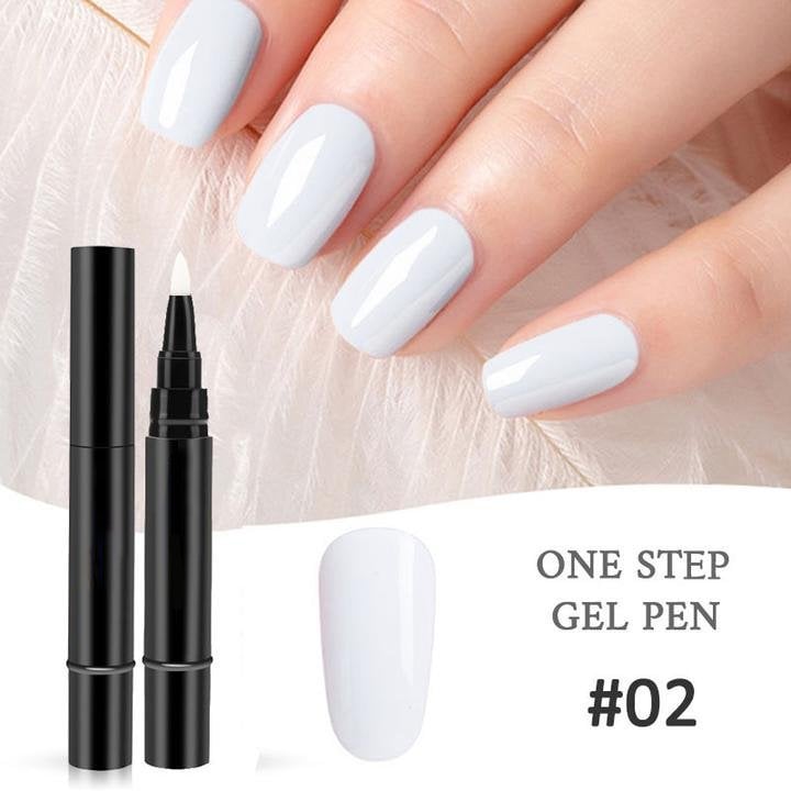 ✨ The Viral One Step Nail Gel Pen Deal – BOGO + Free Mini UV Nail Lamp 💡