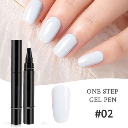 ✨ The Viral One Step Nail Gel Pen Deal – BOGO + Free Mini UV Nail Lamp 💡