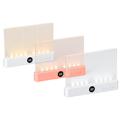 Rechargeable Full-Page Book Light with Timer