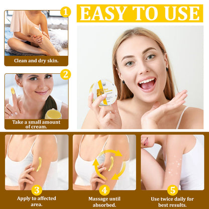 ✅flysmus™ Bee Venom Treatment Cream🐝: Treat Eczema, Psoriasis, Acne, Rosacea, Fungal Infections, Warts