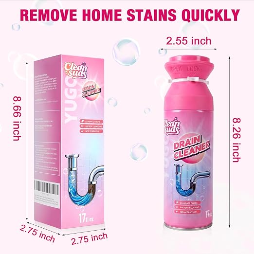 Foaming Sink Drain Cleaner & Deodorizer