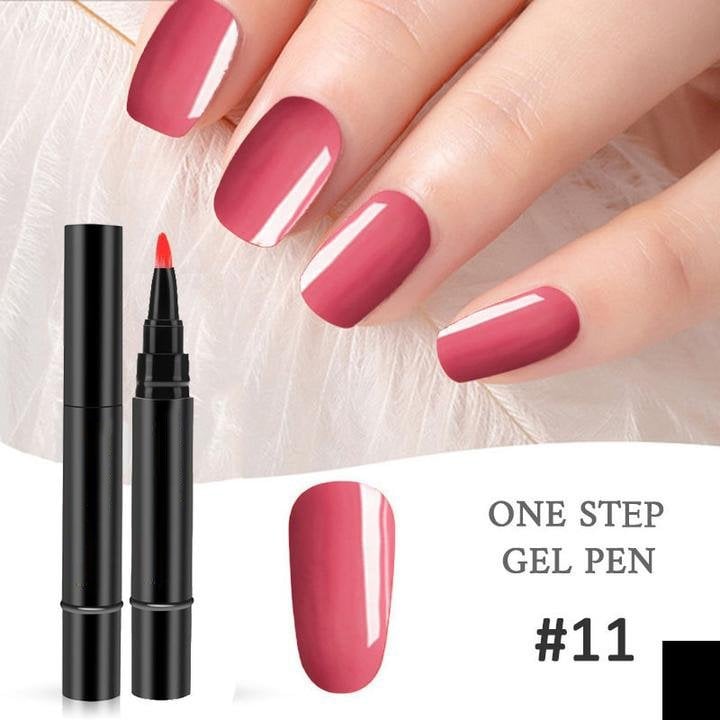✨ The Viral One Step Nail Gel Pen Deal – BOGO + Free Mini UV Nail Lamp 💡