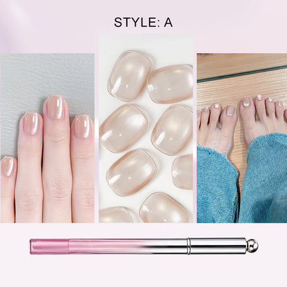 🥳2026 HOT SALE 50% OFF!💝💫All-in-One Cat Eye Nail Gel Pen – Get a hypnotic cat-eye effect in one stroke! Magnetic gel. lasting shine. salon magic at home.