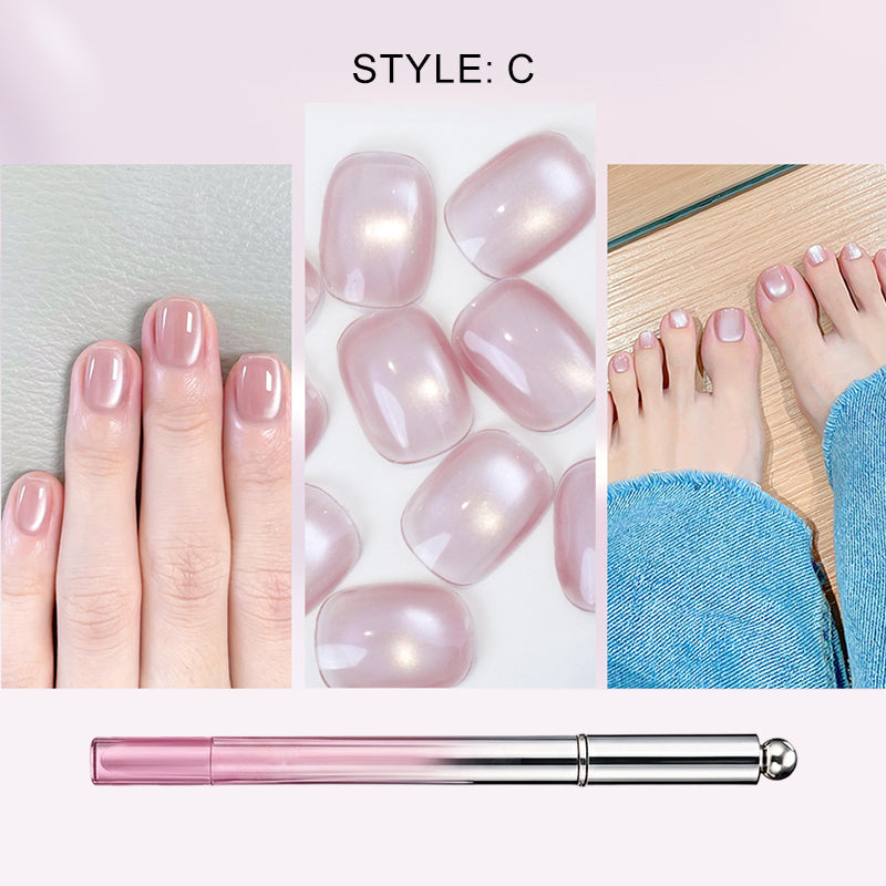 🥳2026 HOT SALE 50% OFF!💝💫All-in-One Cat Eye Nail Gel Pen – Get a hypnotic cat-eye effect in one stroke! Magnetic gel. lasting shine. salon magic at home.