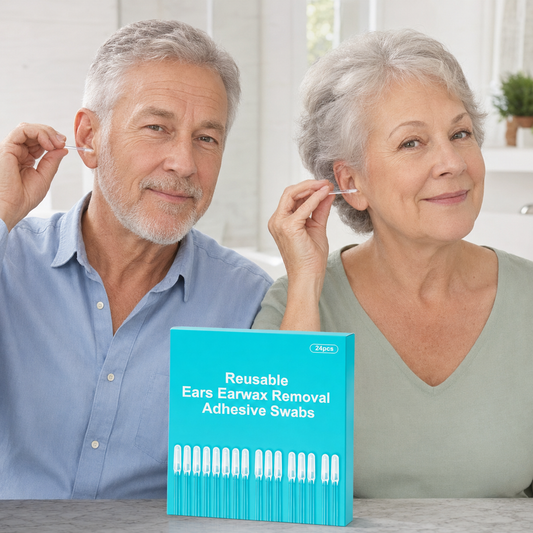 🥳2026 HOT SALE🥳💞50K+ SOLD!🧏‍♂️🌿 50% OFF! Reusable Earwax Remover – Soft adhesive tip. no cotton mess. Simple & gentle for seniors. Keep ears clean & comfortable. 🤲💚