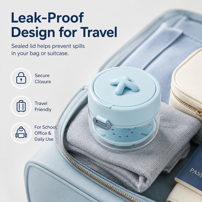 🦷 50% OFF Today – 3-in-1 Retainer Cleaning Case with Mirror, Drain Tray & Travel Storage
