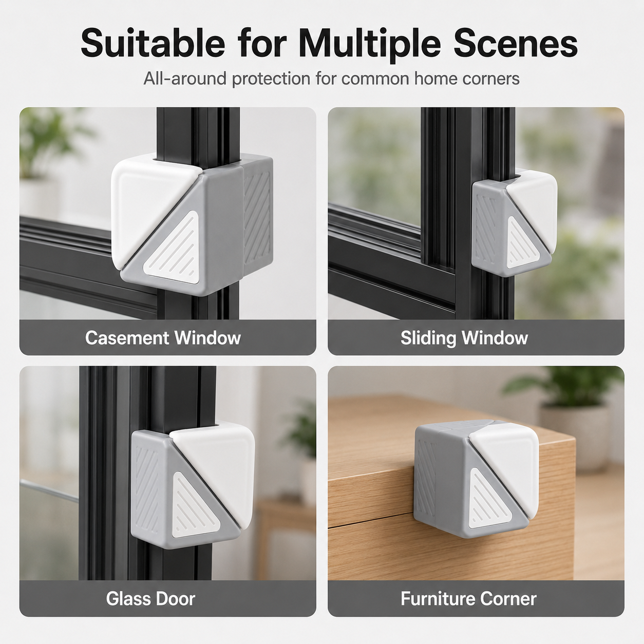 🔥 Buy 3 Get 1 FREE – Self-Adhesive Window Corner Guards to Help Protect Kids from Sharp Window Edges