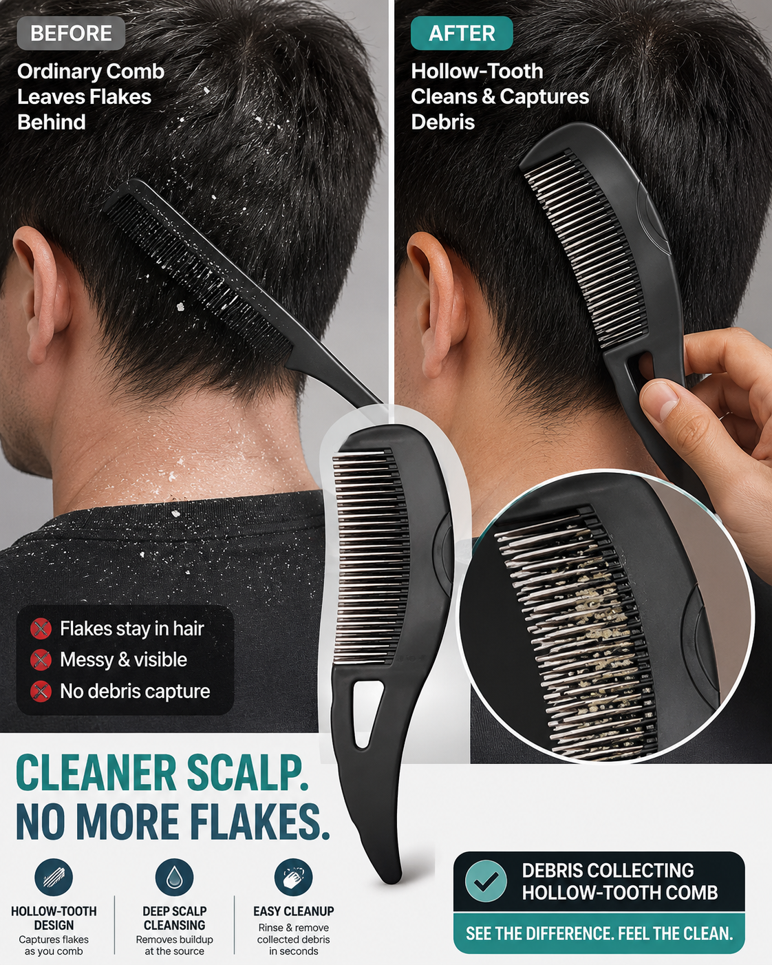 Scalp Cleansing Comb