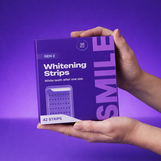 Triple Whitening Strips – Same Enamel-Safe Ingredient Dentists Use | Long-Lasting Results, Not Just a Purple Tint