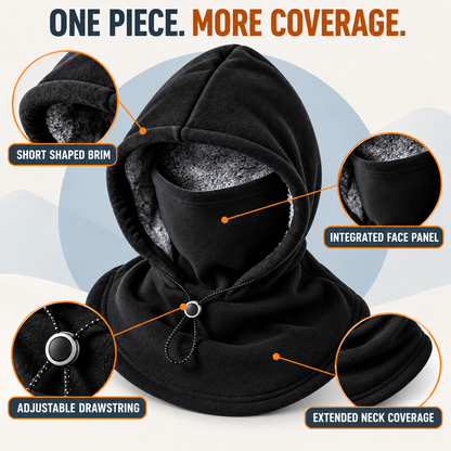 All-in-One Fleece Winter Hood